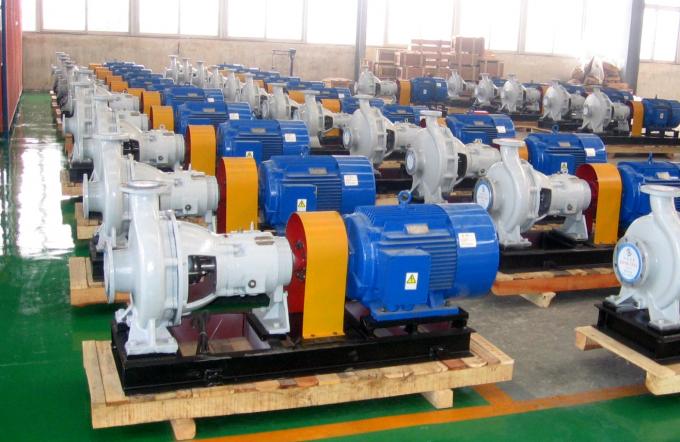 Pompe chimiche orizzontali centrifughe resistenti agli acidi della singola fase per industria chimica del carbone