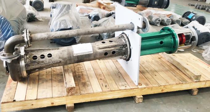Corrosivo anti- verticale della pompa centrifuga della singola fase per industria chimica