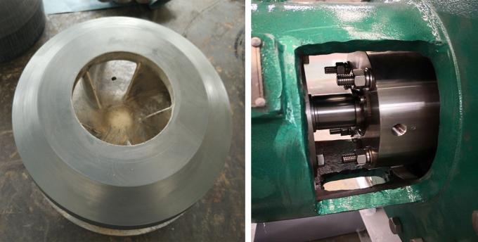 Pompa di fango centrifuga orizzontale industriale della pompa dei residui di innesco di auto per liquido ad alta densità