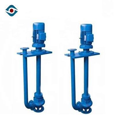 Pompa di estrazione mineraria resistente blu della sabbia della pompa di asse verticale con la piastra di sostegno fornitore