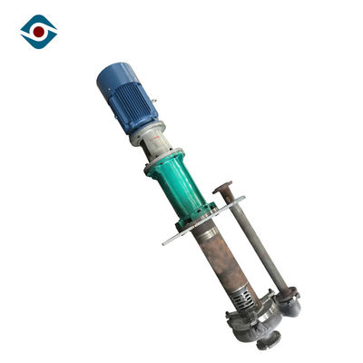 Pompa di estrazione mineraria resistente blu della sabbia della pompa di asse verticale con la piastra di sostegno fornitore